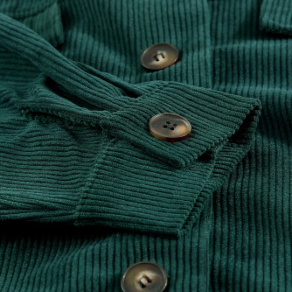 Corduroy Button Down Shirt/Jacket - Picture 6 of 9